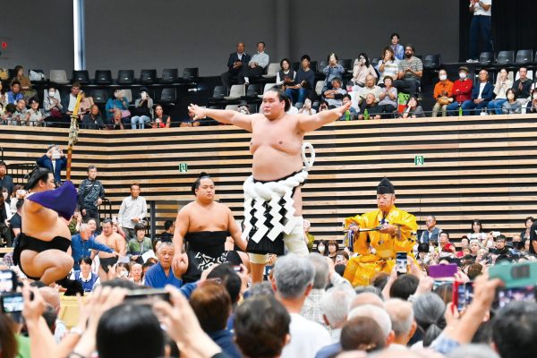 横綱　照ノ富士関の土俵入り