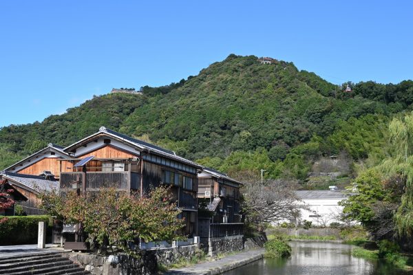 出丸跡と八幡山ロープウェー