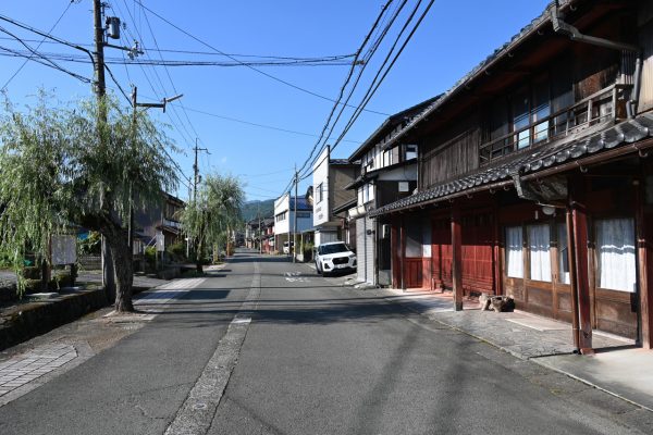 往時の面影を残す鯖街道